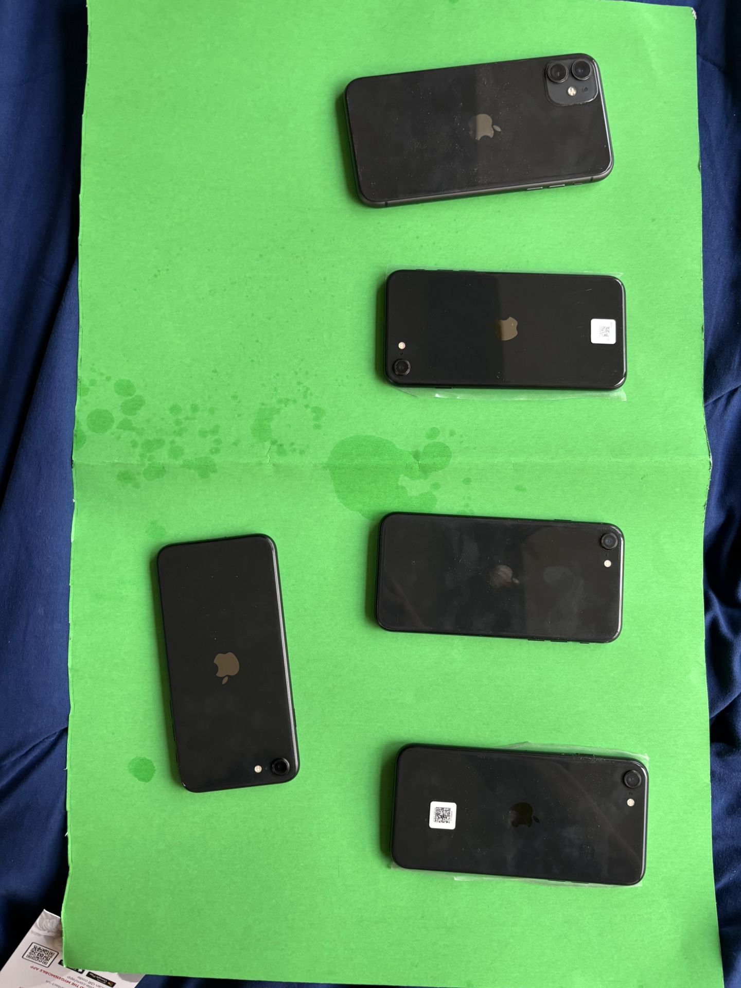 iPhone Lot. Unlocked. 5 Phones