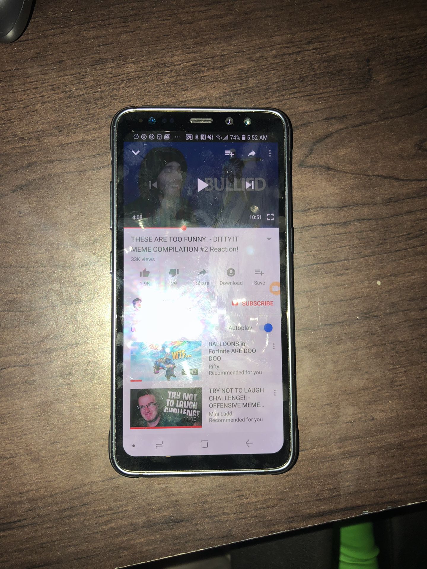 New never used Samsung galaxy 8s active very good condition with charger