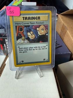 Pokémon Here Comes Team Rocket! Trainer Card 15/82