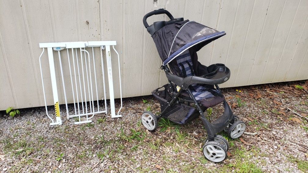 Graco Stroller And Baby/Pet Gate FREE 