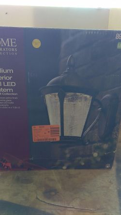 Home decorators wall led lantern