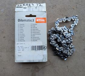 Stihl Oilomatic 3 Chainsaw Chain 26RMC3 72