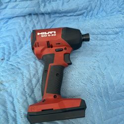 Hilti Impact Driver SID 6-22 Drill 22 Volt 