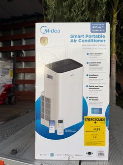 Midea 10,000 BTU Smart Portable Air Conditioner