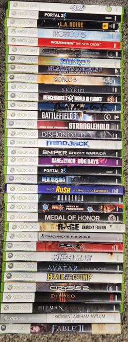 Xbox 360 video games for trade