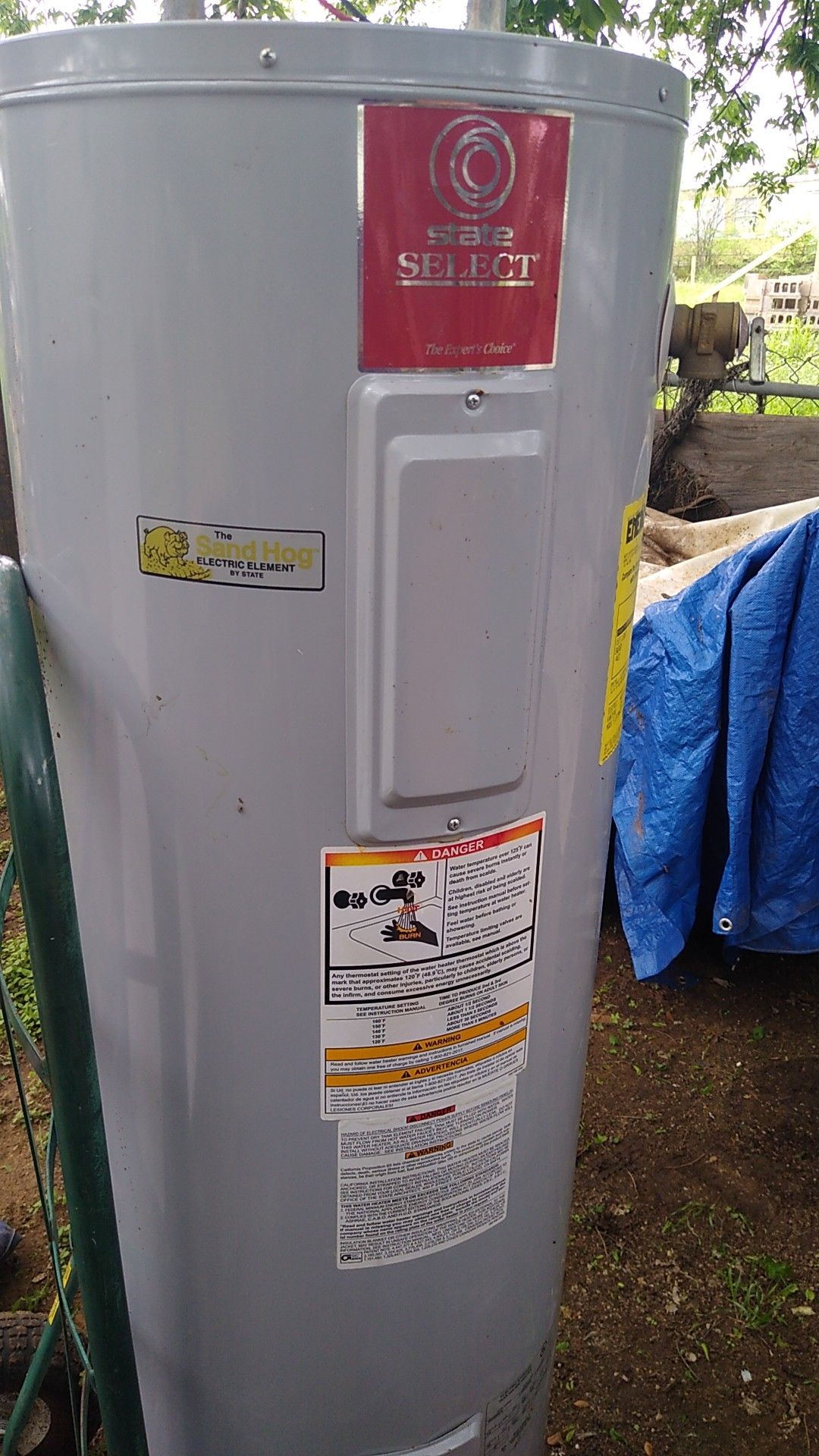 Electric water heater