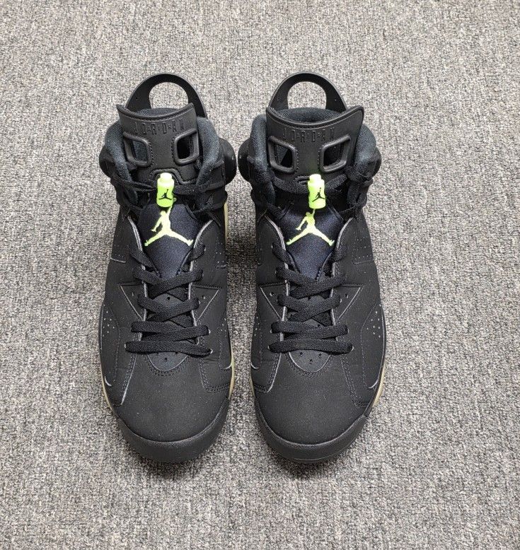 Nike Air Jordan 6 Retro Electric Green Black Mens Size 11 CT8529-003