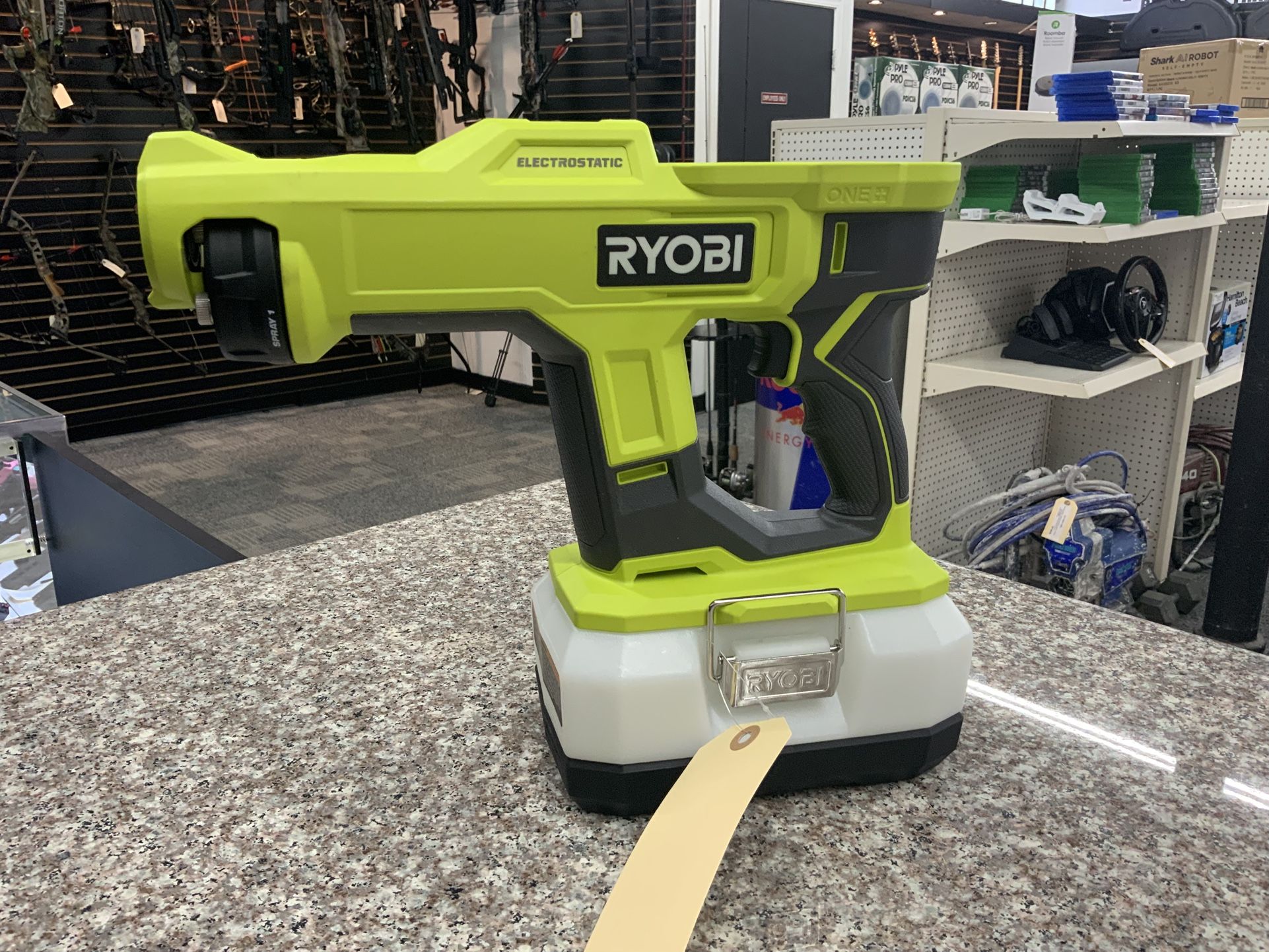 RYOBI ONE+ 18V Cordless Handheld Electrostatic Sprayer