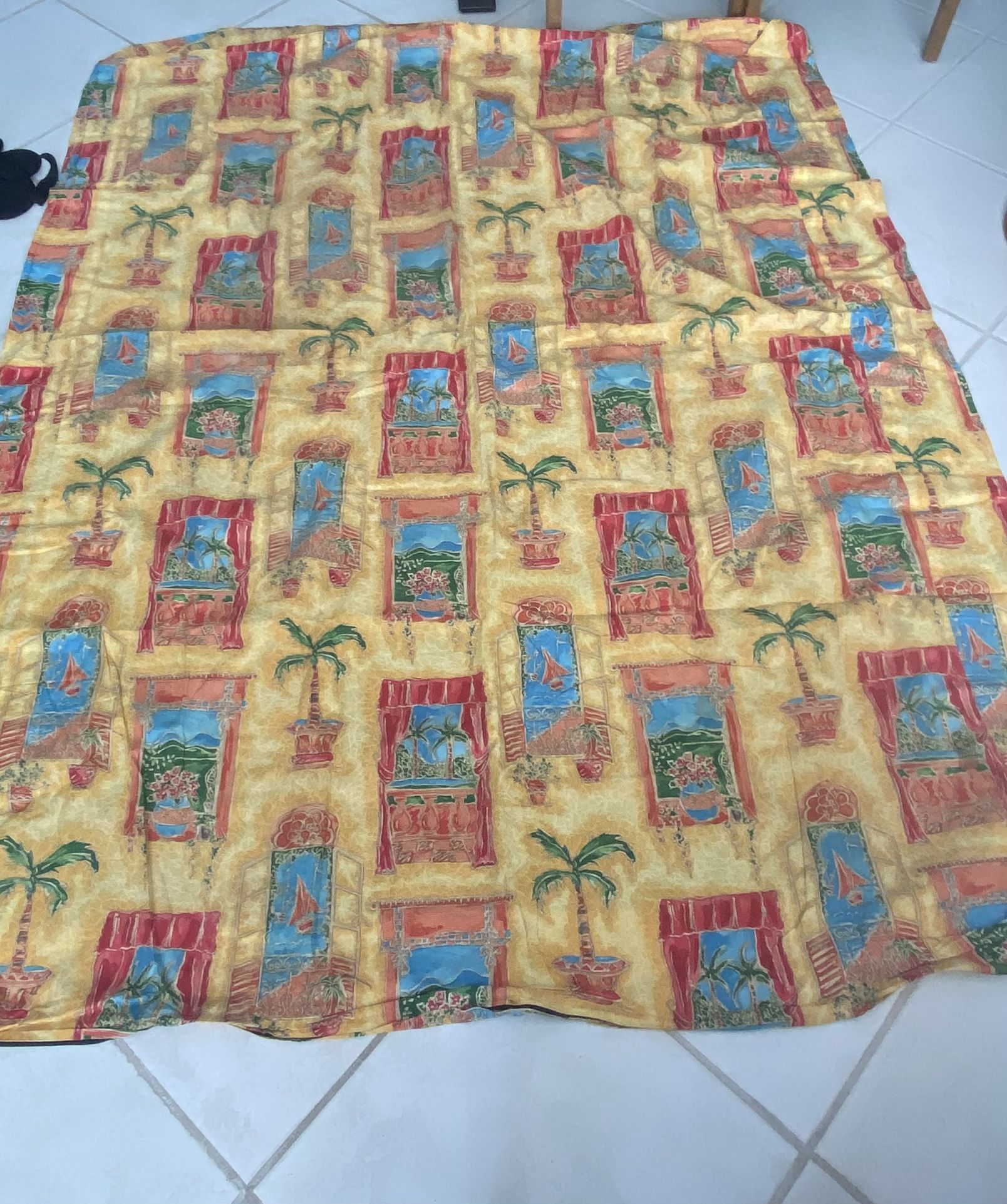 Futon Full Size Cover Tropical 