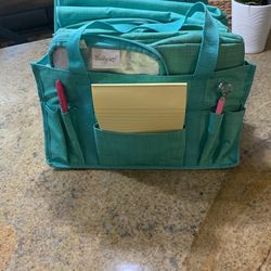 Cute little book bag and for matching thermal tones