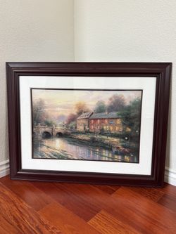 Tomas Kinkade Painting “Lamplight Inn”
