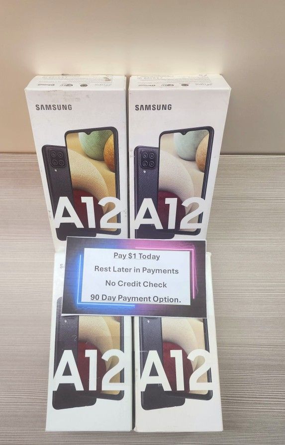 New Samsung Galaxy A12 For T-Mobile And METROPCS 