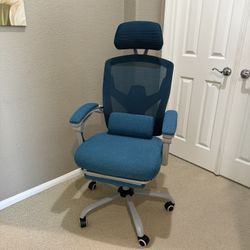 Ergonomic Office Chair with footrest