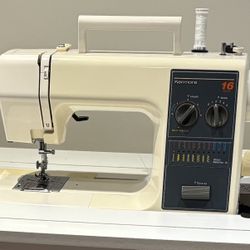 Vintage Kenmore 16-Stitch Sewing Machine w/ Cabinet & Manuals – Works Well