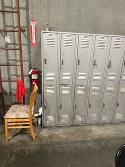 Lockers for schools and work  (4 to set) we have  13 sets