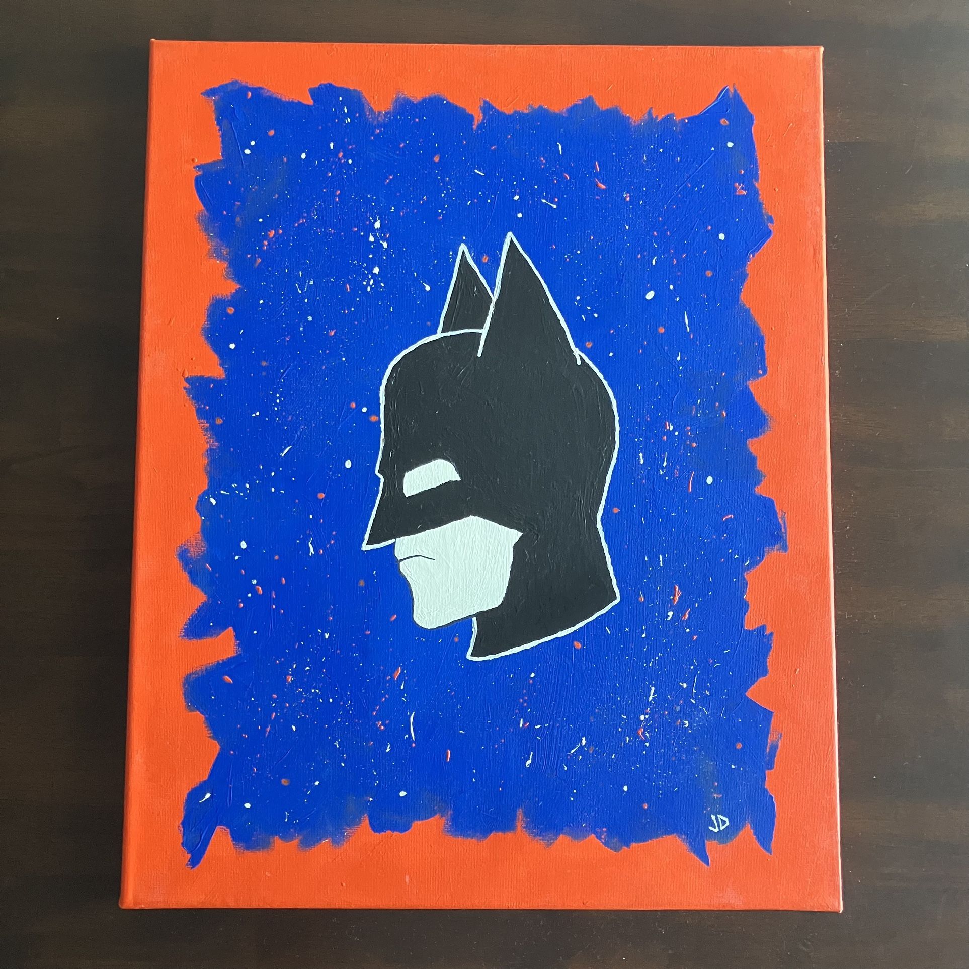 Hand Painted Batman Original Art
