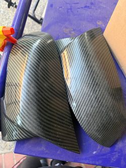 F30 carbon mirror caps