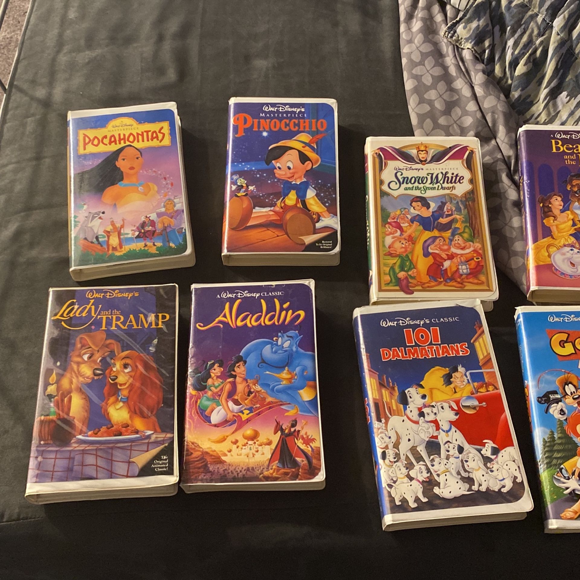 14 Extremely Rare Disney Vhs Tapes READ DESCRIPTION