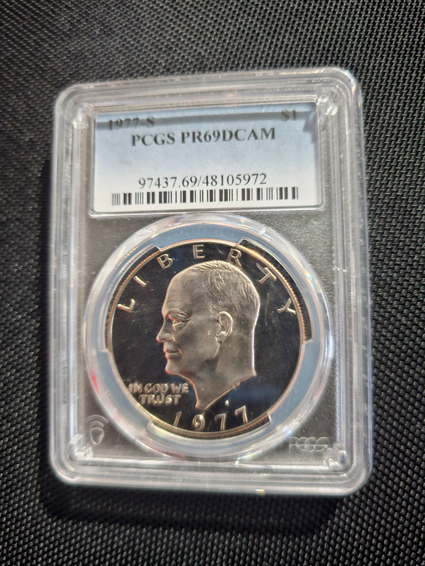 1977-S PCGS PR69DCAM Proof Ike Dollar