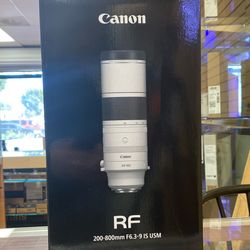 Canon RF 200-800mm F6.3-9