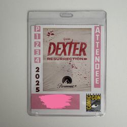 2025 SDCC San Diego Comic Con 4 Day Badge + Preview 5 Days Total
