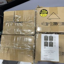 Rechargeable RGBW 4 in 1 Stage Lights, 3X6W Battery Powered LED Par Lights Uplighting, DMX Sound Activated Cordless Uplights for Events, Party, Weddin