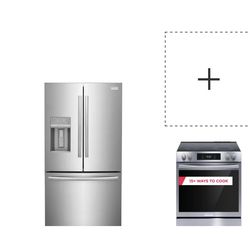 Gallery 27.8 cu. ft. Standard Depth Refrigerator with 5 Burner