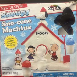 Snoopy Snow Cone Machine
