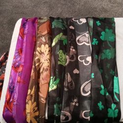 Five Different Style Scarves
