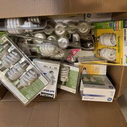 Pending Pickup: Large Box Of New CFL Bulbs