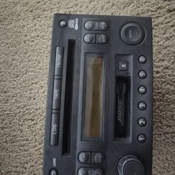 OEM 2003 350z BOSE Car Stereo/car Radio, AM/FM/CD/ Cassette Tape