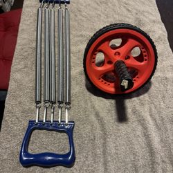 AB ROLLER + IRON BANDS 