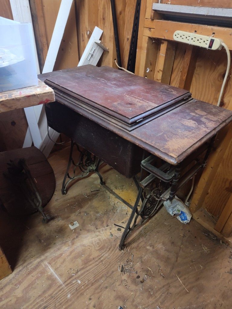 Antique sewing machine