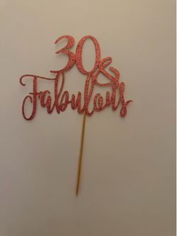 Cake topper