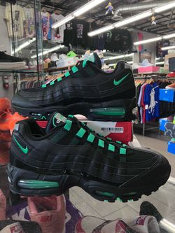 Nike Air Max 95 OG Big Bubble Black Green Shock