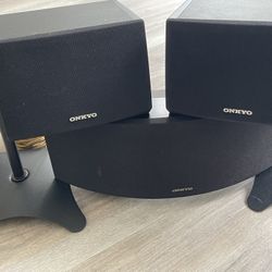 Set of Onkyo speakers