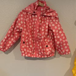 Toddler girl rain jacket 3T
