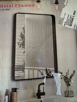 Bathroom wall mirror