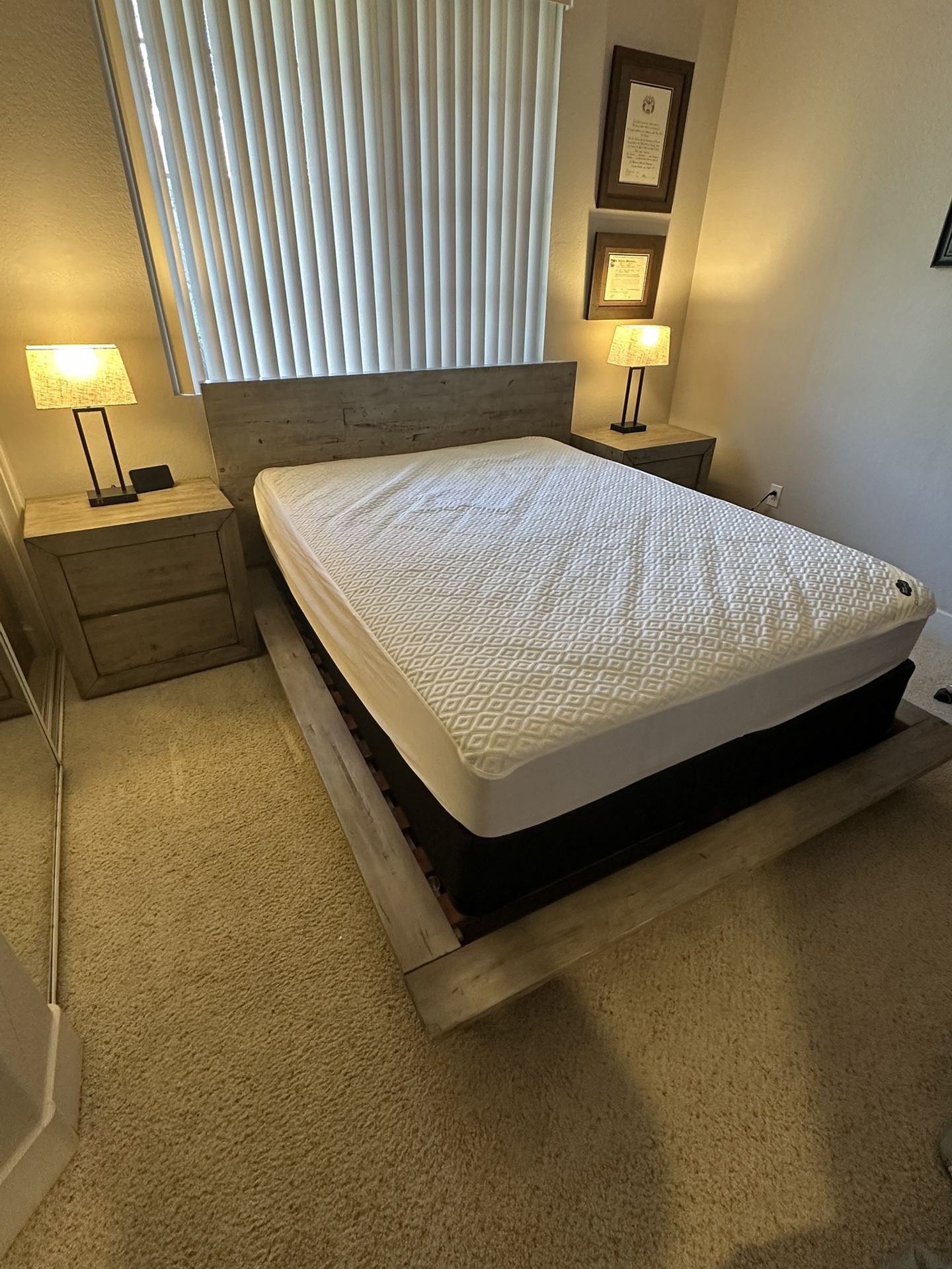 Queen Bedroom Set (Mattress Not included)