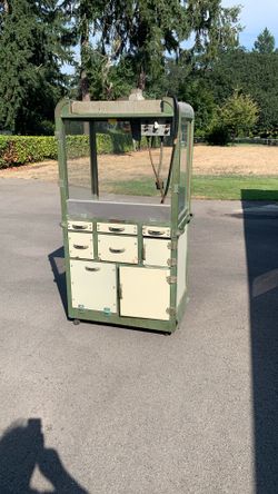 1939 Burch upright, popcorn machine