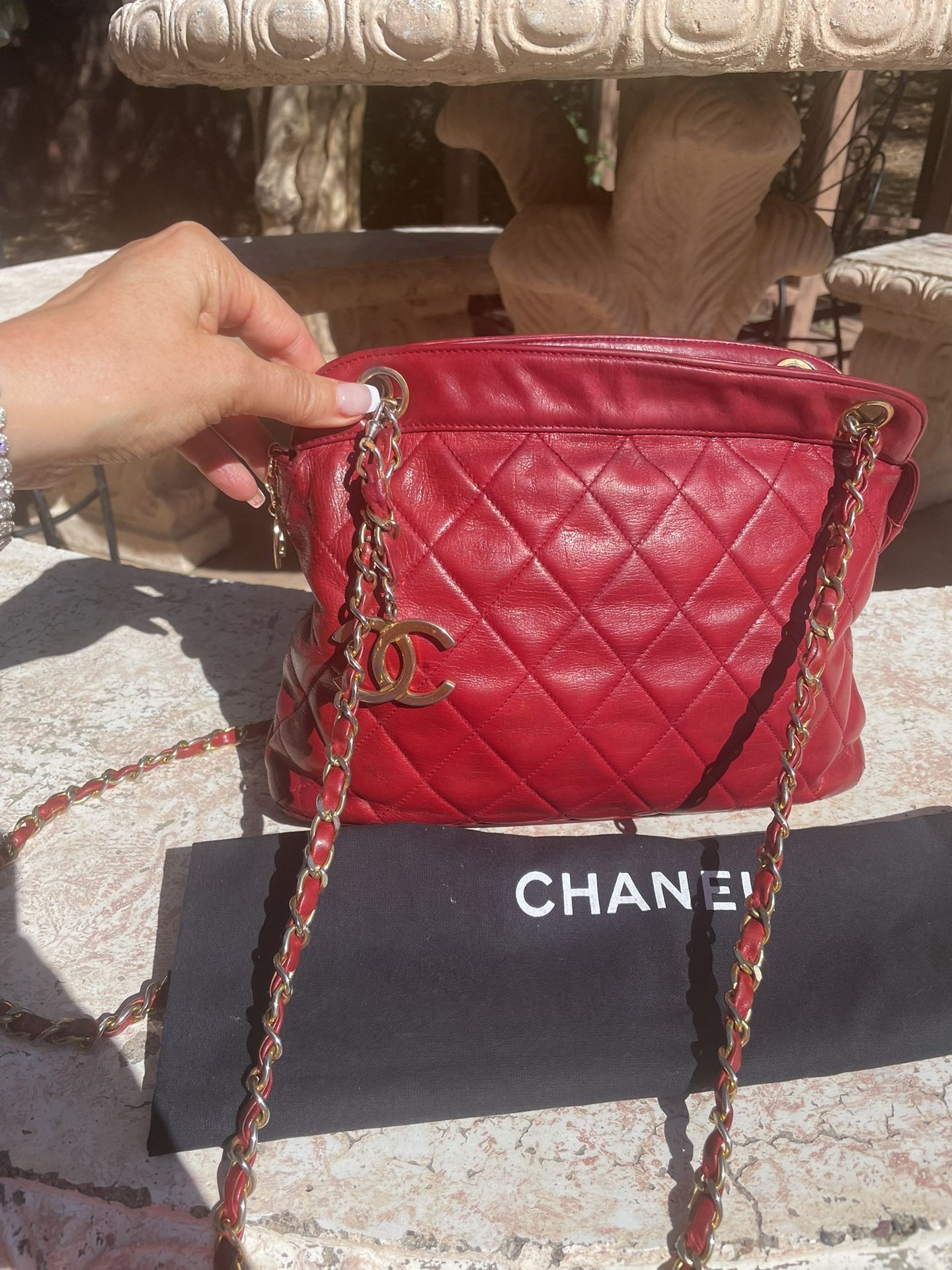 Chanel Vintage Soft Lambskin Shoulder Bag