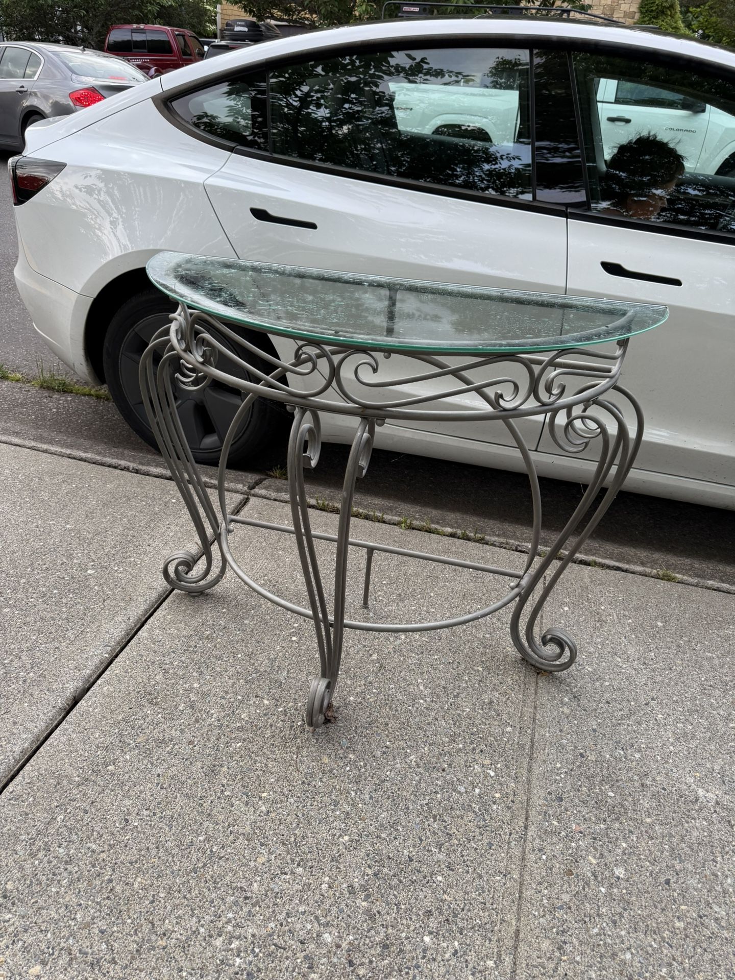 Nice Glass End Table