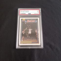 1992 Graded Michael Jordan Basketball Card - Topps Gold #3 