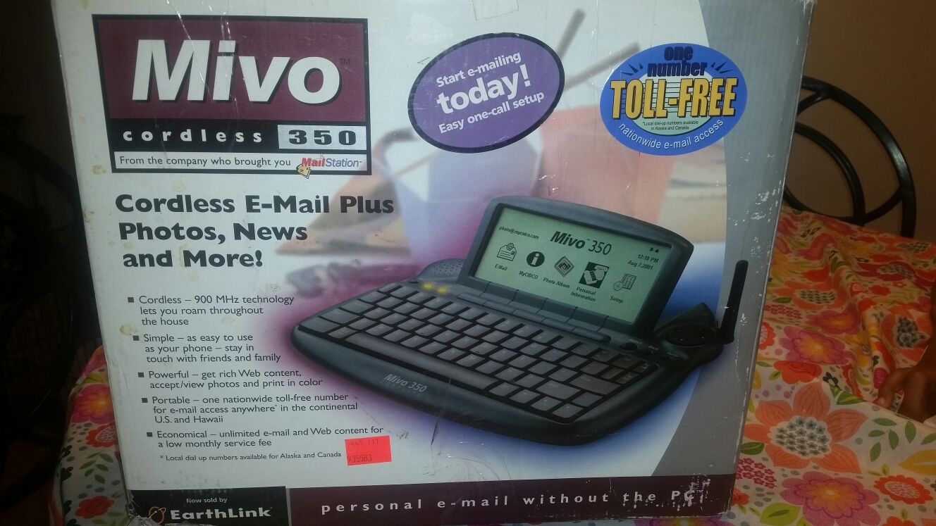 EarthLink Mivo 350 Cordless E-mail Appliance
