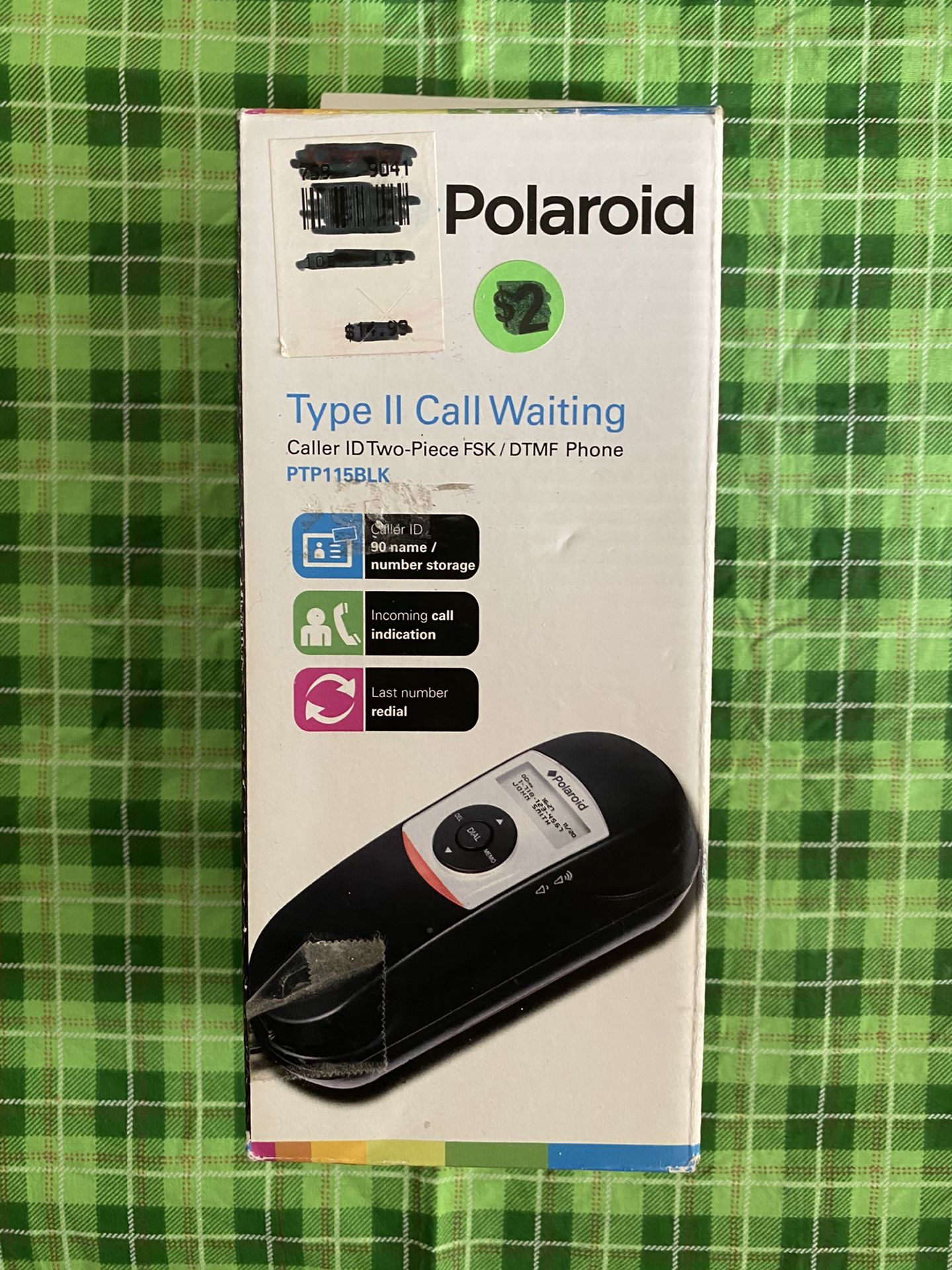 New Polaroid Type II Call Waiting