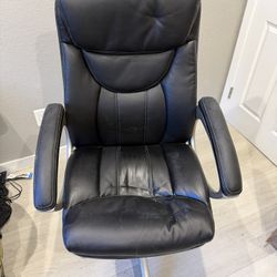 Serta Swivel Leather Office Chair