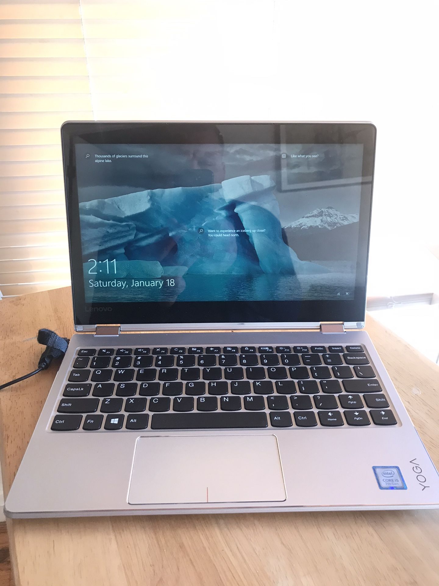 Lenovo yoga touchscreen laptop