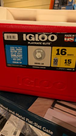 Cooler 3o can 16 quart new $16 Nueva