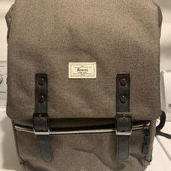 Laptop backpack with USB port men or women