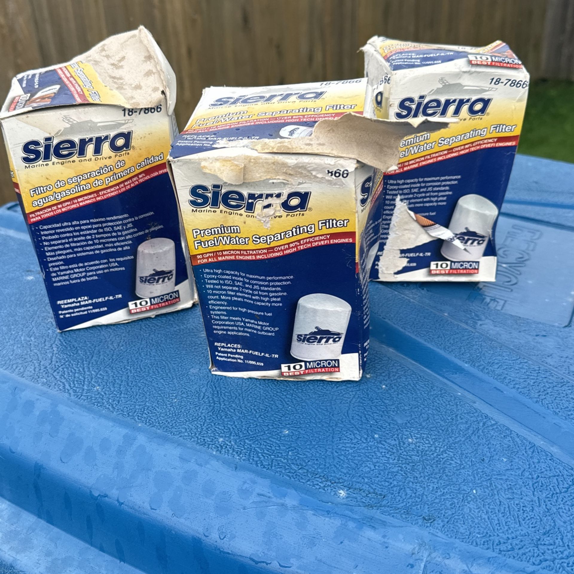 Outboard Motor Water Separator